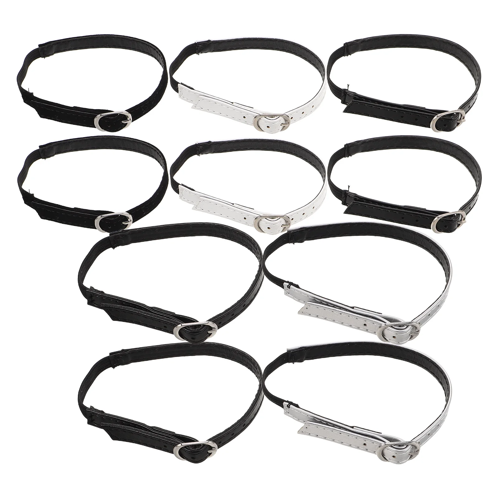 

5Pairs Adjustable Ankle Straps for High Heels Easy to Use No Installation Required Invisible Effect Anti-Loose Straps