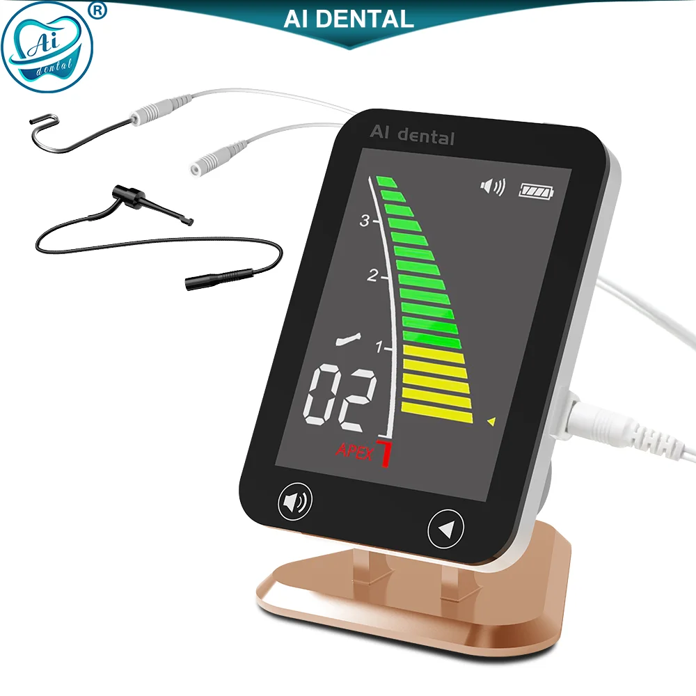 Dental Endo Apex Locator Smart Version Root Canal Professional Measurement For Endodontic 4 Inch LCD Screen Measure AI-AL-Pro