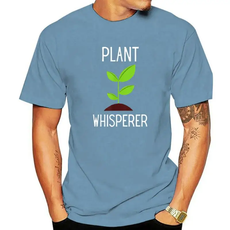 Plant Whisperer Shirt Funny Garden Gift Plant Whisperer T-Shirt Design T Shirt  Tees For Men Faddish Cotton Group T Shirts