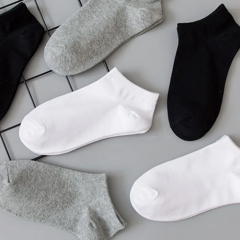 Confezione da 5/10 calzini unisex vestibilità comoda per tutti, traspiranti e leggeri: ideali per lo sport e l'uso quotidiano