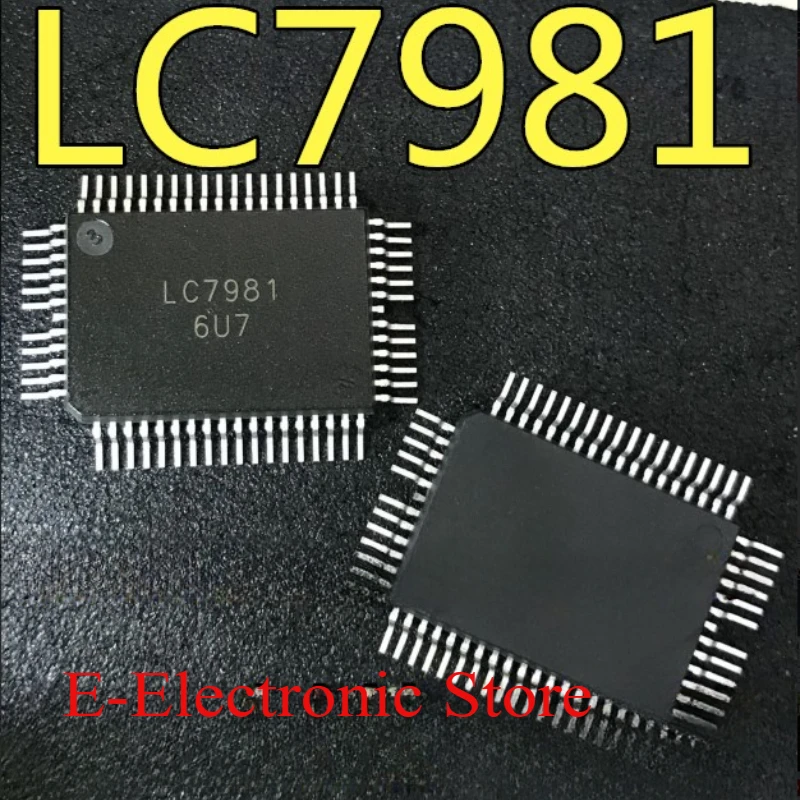 

2PCS/LOT LC7981 LC7981-E QFP60 LC7931 QFP100 LCD Dot Matrix Graphics Display Controller