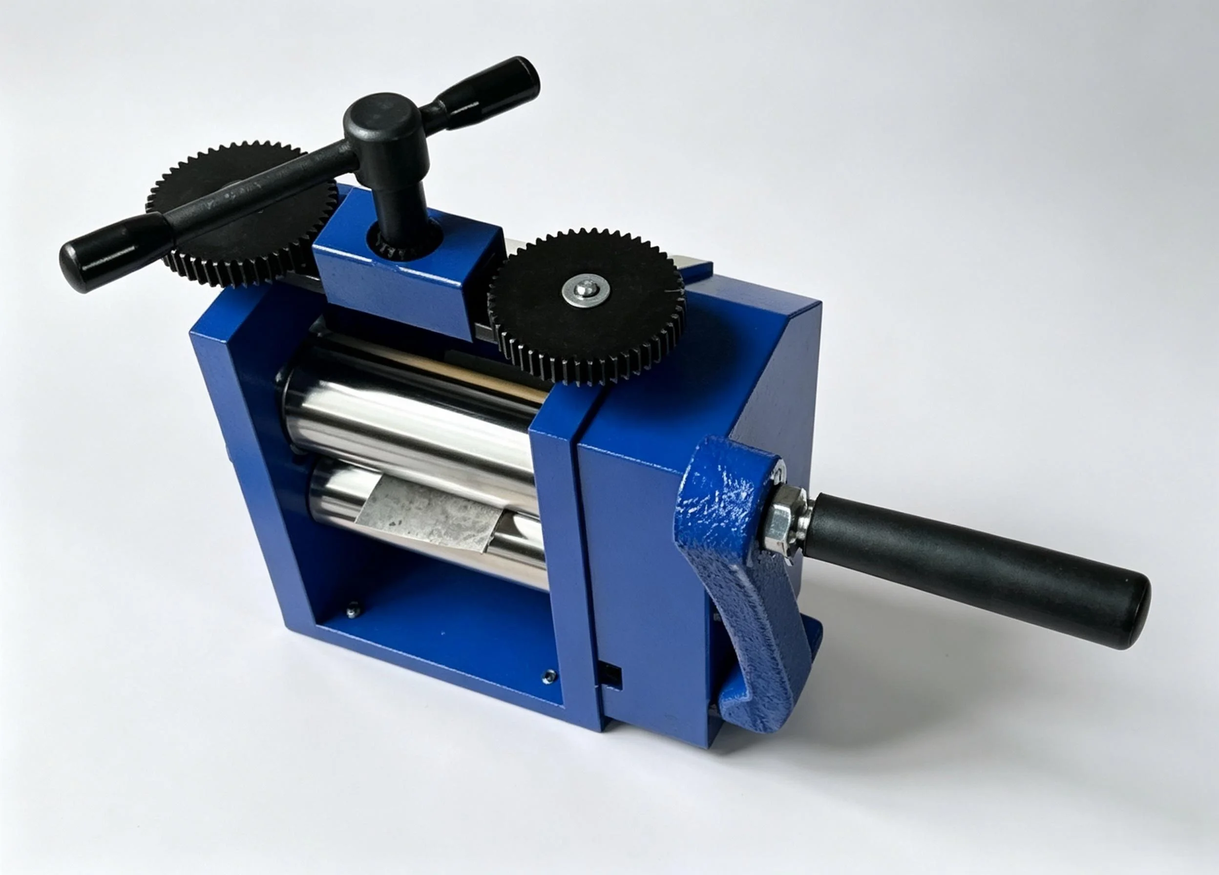 Sheet & Semi-Circular Wire Roller Gear Ratio 1:2.5 Double Roll Rolling Mill