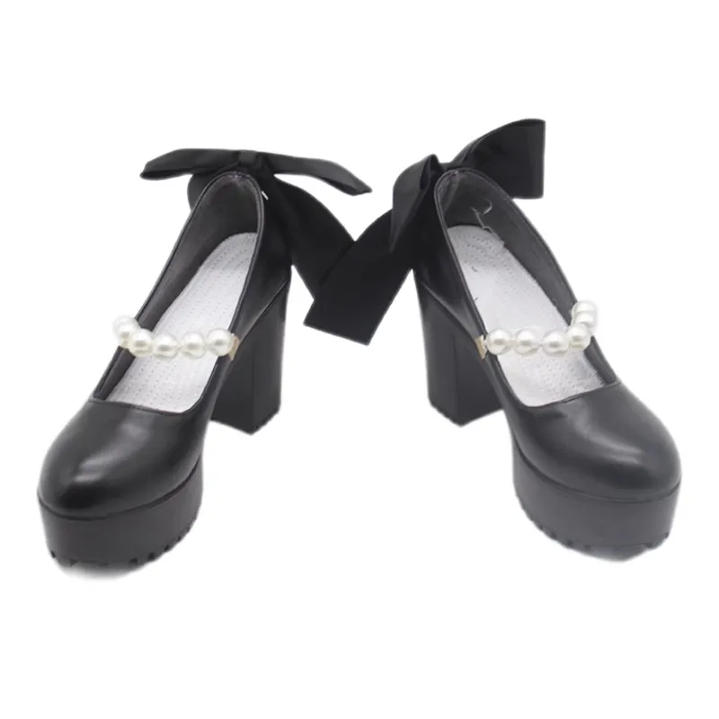Jogo astra yao cosplay sapatos de salto alto feminino zenless zona zero cosplay sapatos festa macio couro do plutônio adereços de halloween