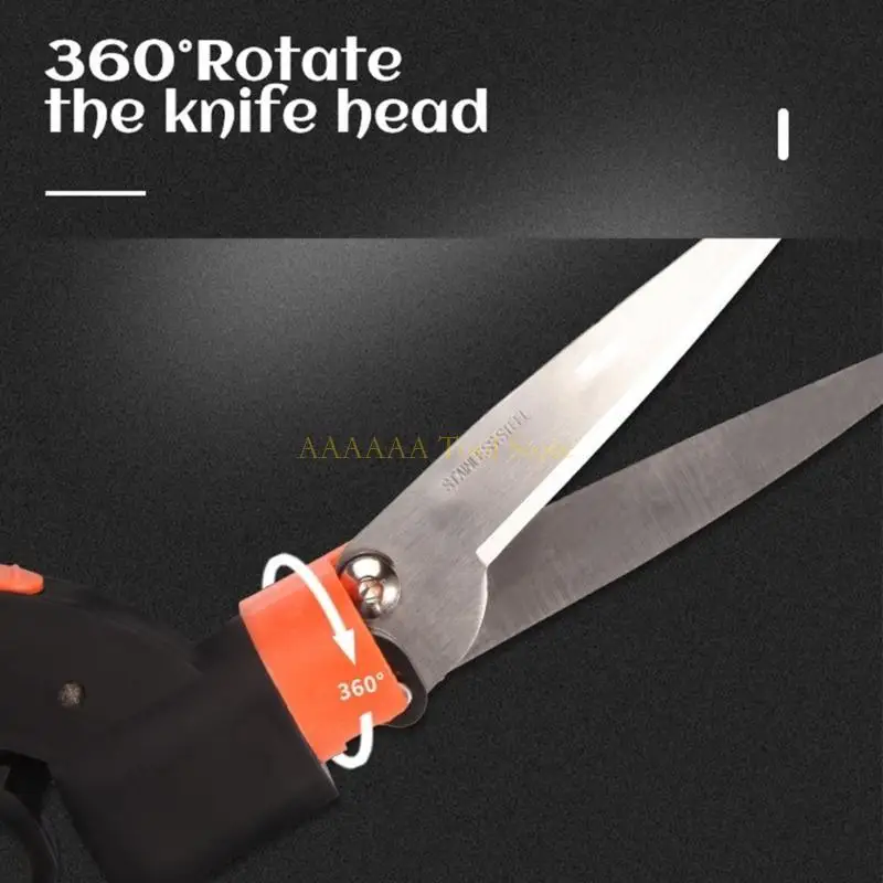 

A2BE Professional Ergonomic Rotating Handle Garden Shears with 360 Degree Rotating Handle for Efficient Plant Care Accessory