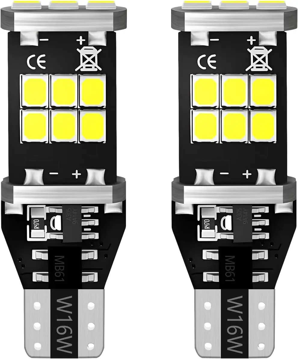 

Светодиодные лампы T15 921 912 906, ксеноновые белые резервные фонари, набор микросхем 2835, совместимые с седансом 2008 года, 2011-2014, седан и 2015-2021 Suba