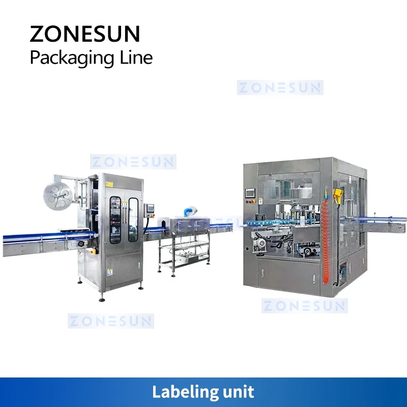 ZONESUN Flessenwaterverpakking Geïntegreerde lijn Kant-en-klare oplossing Gestroomlijnde productie ZS-FAL32-10