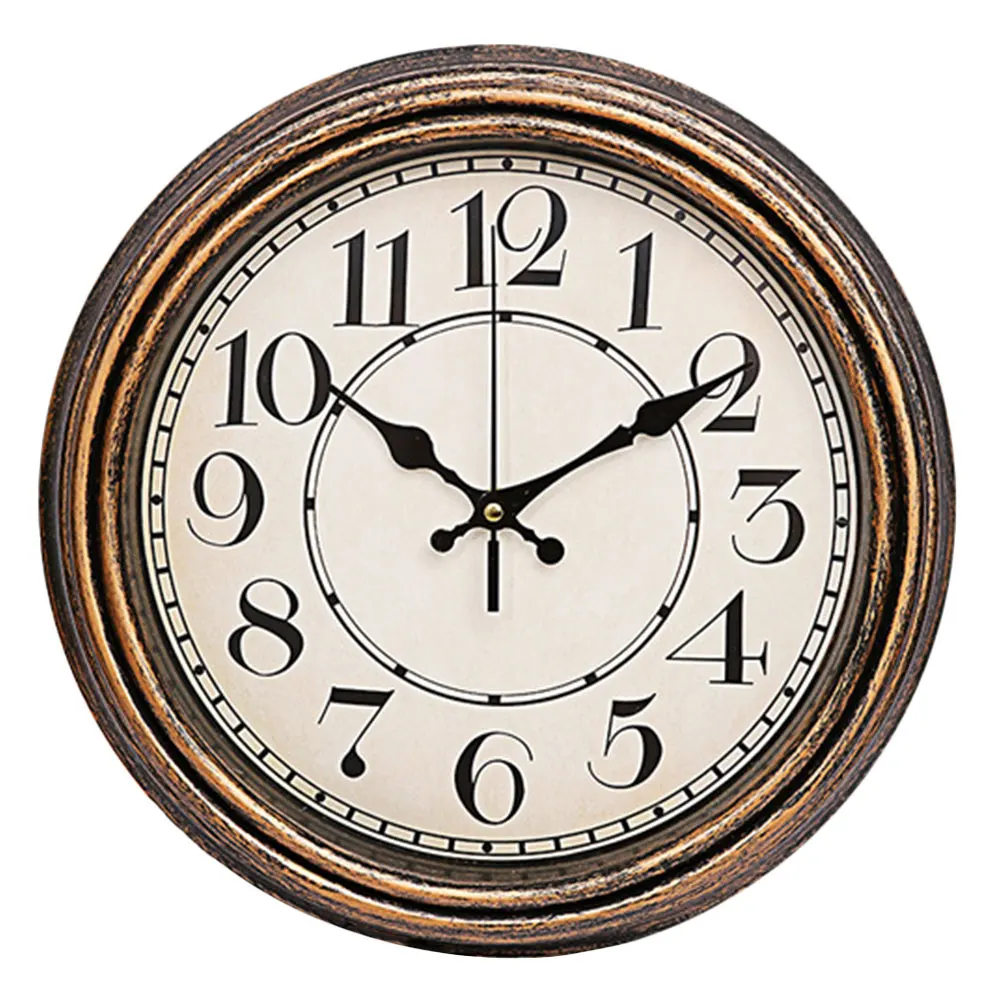 

Quartz Wall Clock Decorative Silent Home Office Bedroom Mute Quartz Clock Living Room Plastic Perfect