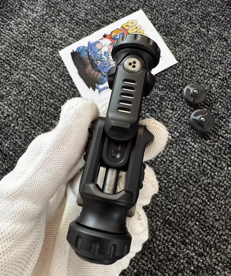 Gebruikt EDC RS Black Warrior 2.0 fidget slider Decompressiespeelgoed