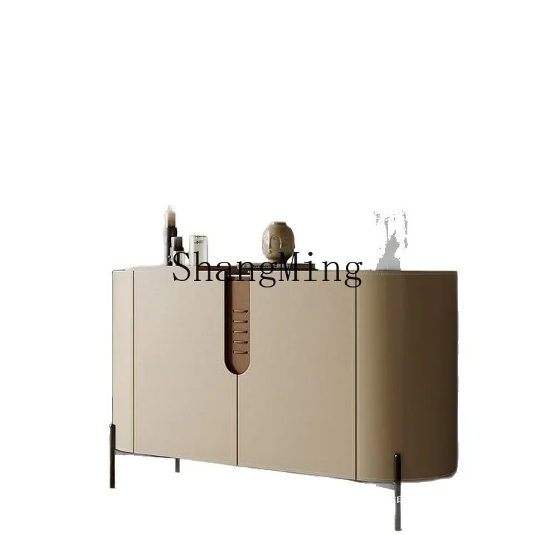 

ZYY entrance entrance cabinet, minimalist rock slab side cabinet, entrance hall against the wall locker