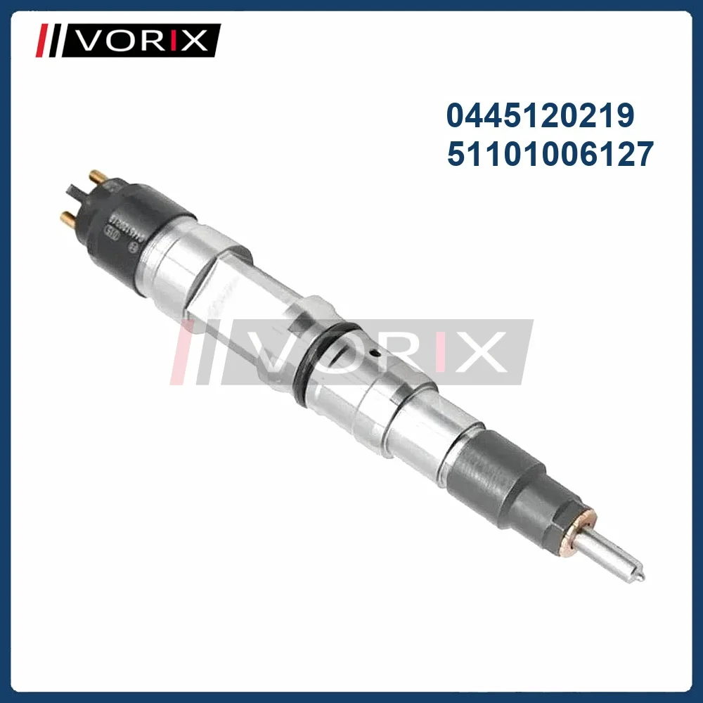 

0445120219 51101006127 Common Rail Diesel Fuel Injector for MAN TAG TGA TGS