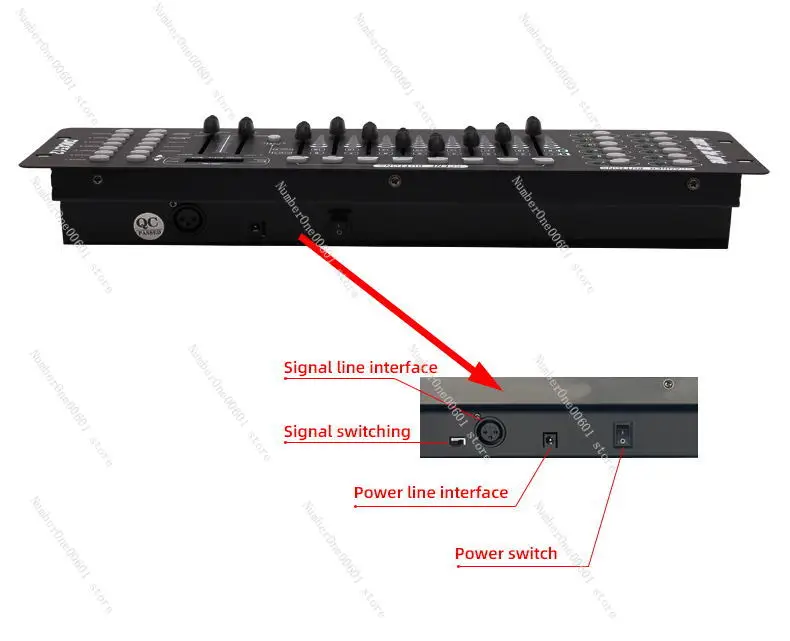 Small Dmx Led Light Control Professional 192 Channel Led Stage Light Dimmer DMX512 Console DMX 512 Controller