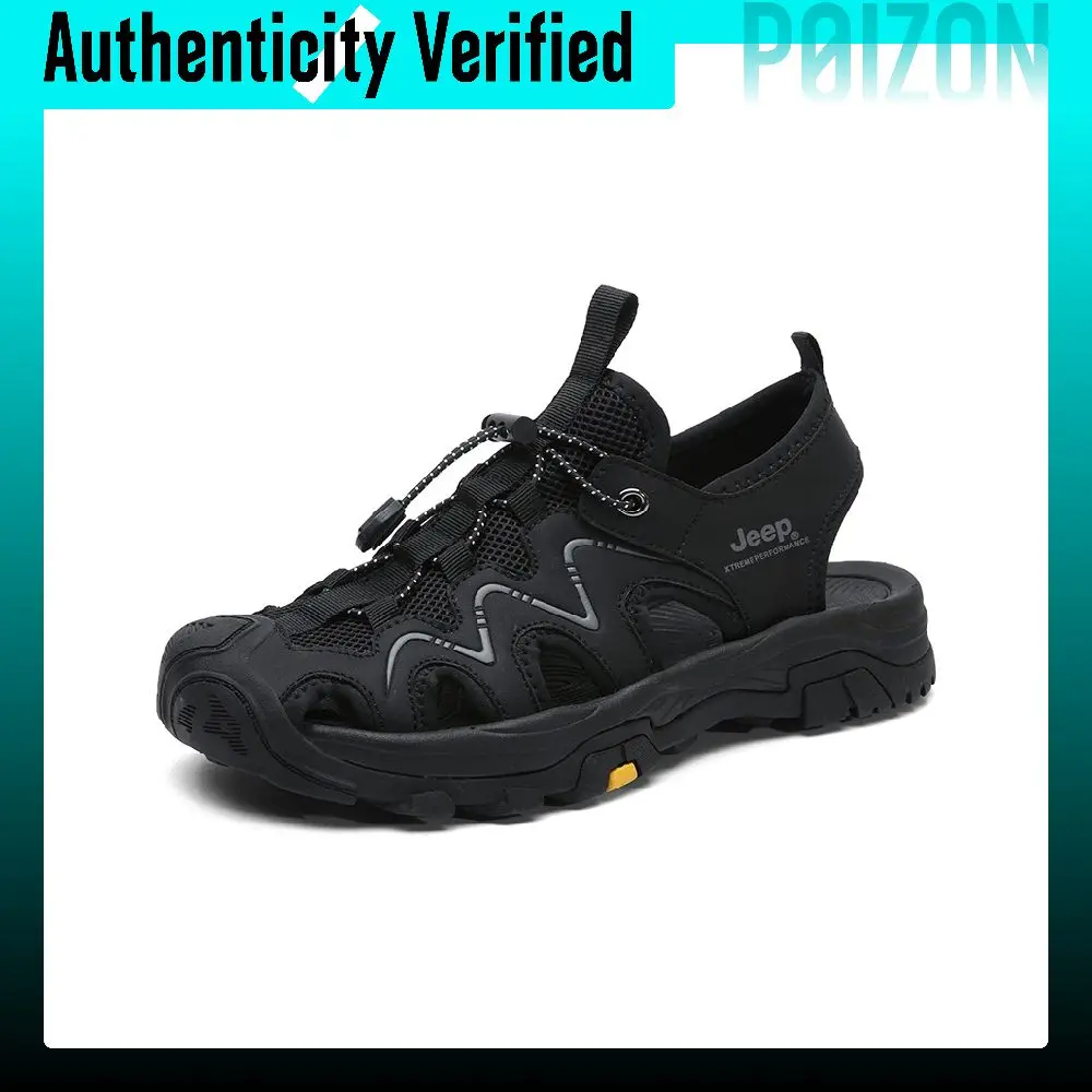 Jeep Men's Mountain Workwear, Outdoor Hiking Urban Techwear Shoes, Anti Collision Closed Toe River Trekking Shoes P421291509
