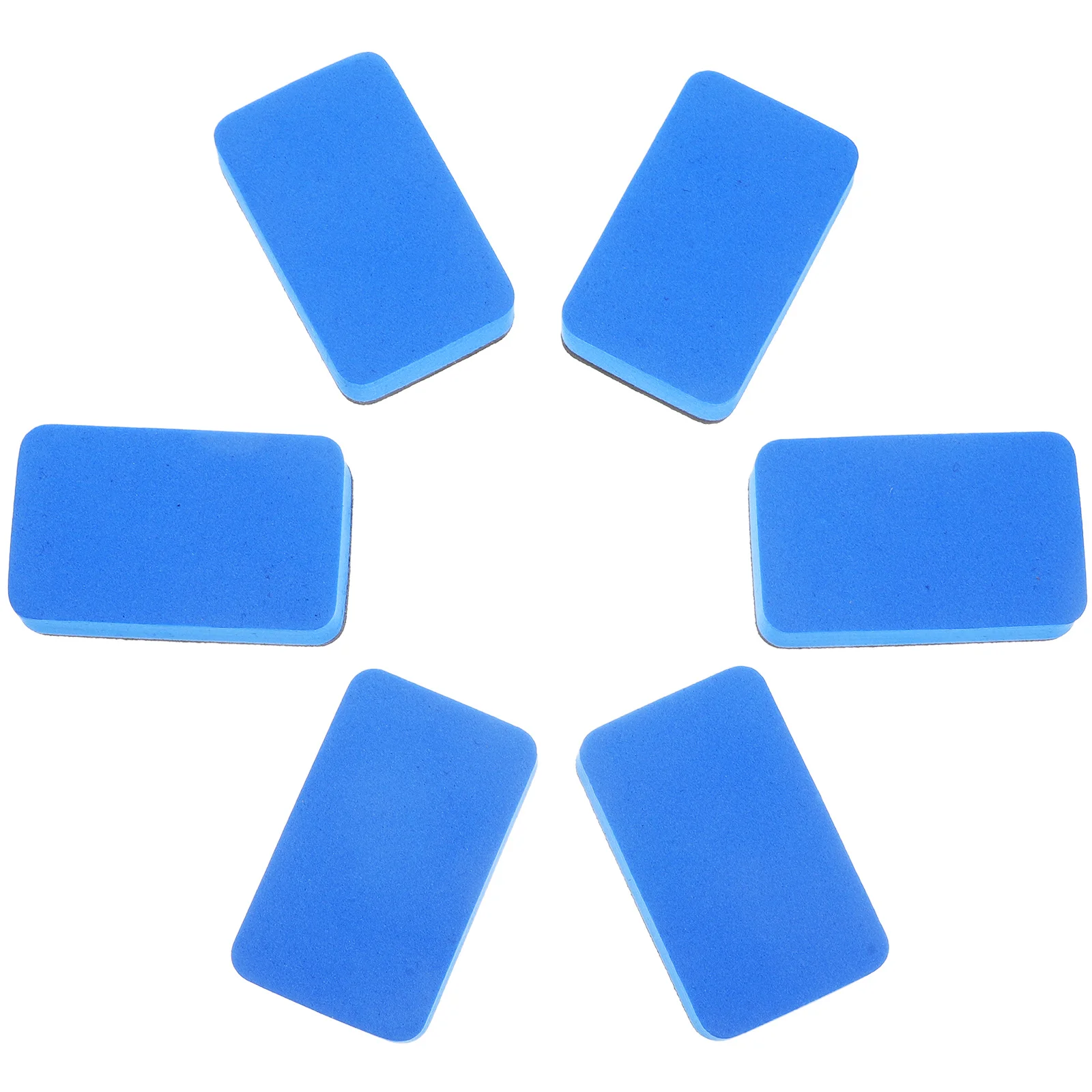 36 個のドライイレースホワイトボード消しゴムポータブル軽量 Eva フェルト布オフィス教室家庭用多用途黒板消しゴム