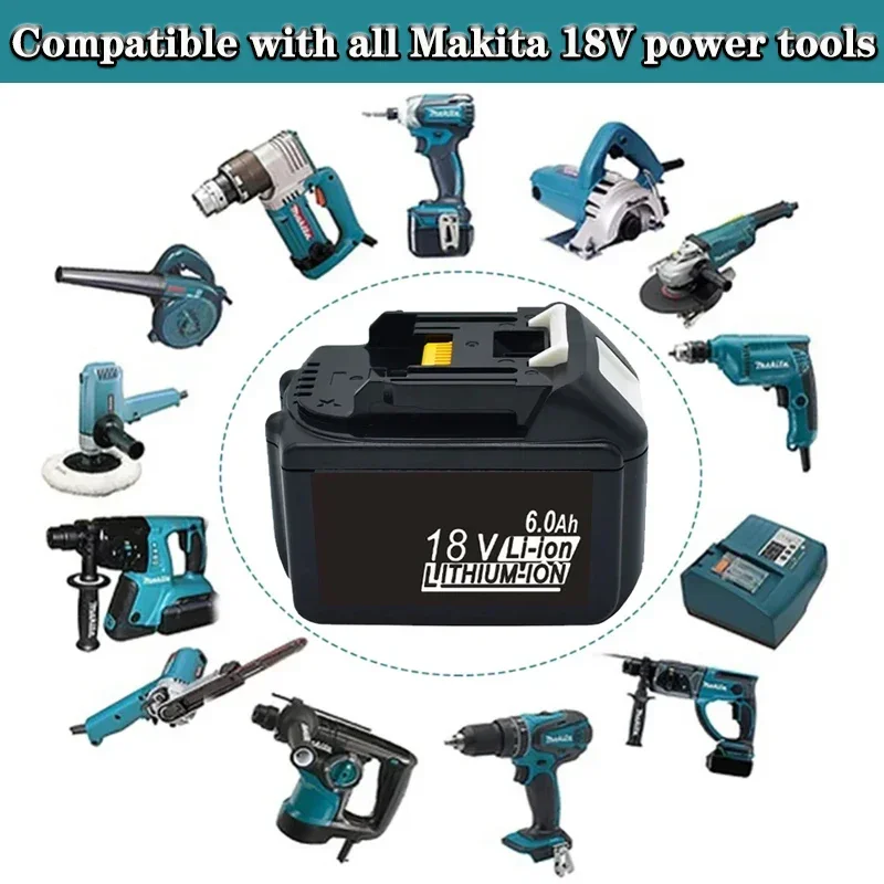 

18V 5S3P 18Ah lithium-ion rechargeable battery suitable for Makita BL BH BD BT BS BJ BF BVR and other series of electric drills