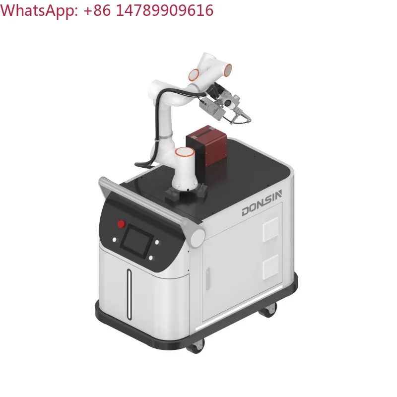 Bras robotisé industriel collaboratif multi-articulations à 6 axes pour la soudure de la construction en acier inoxydable 1500W