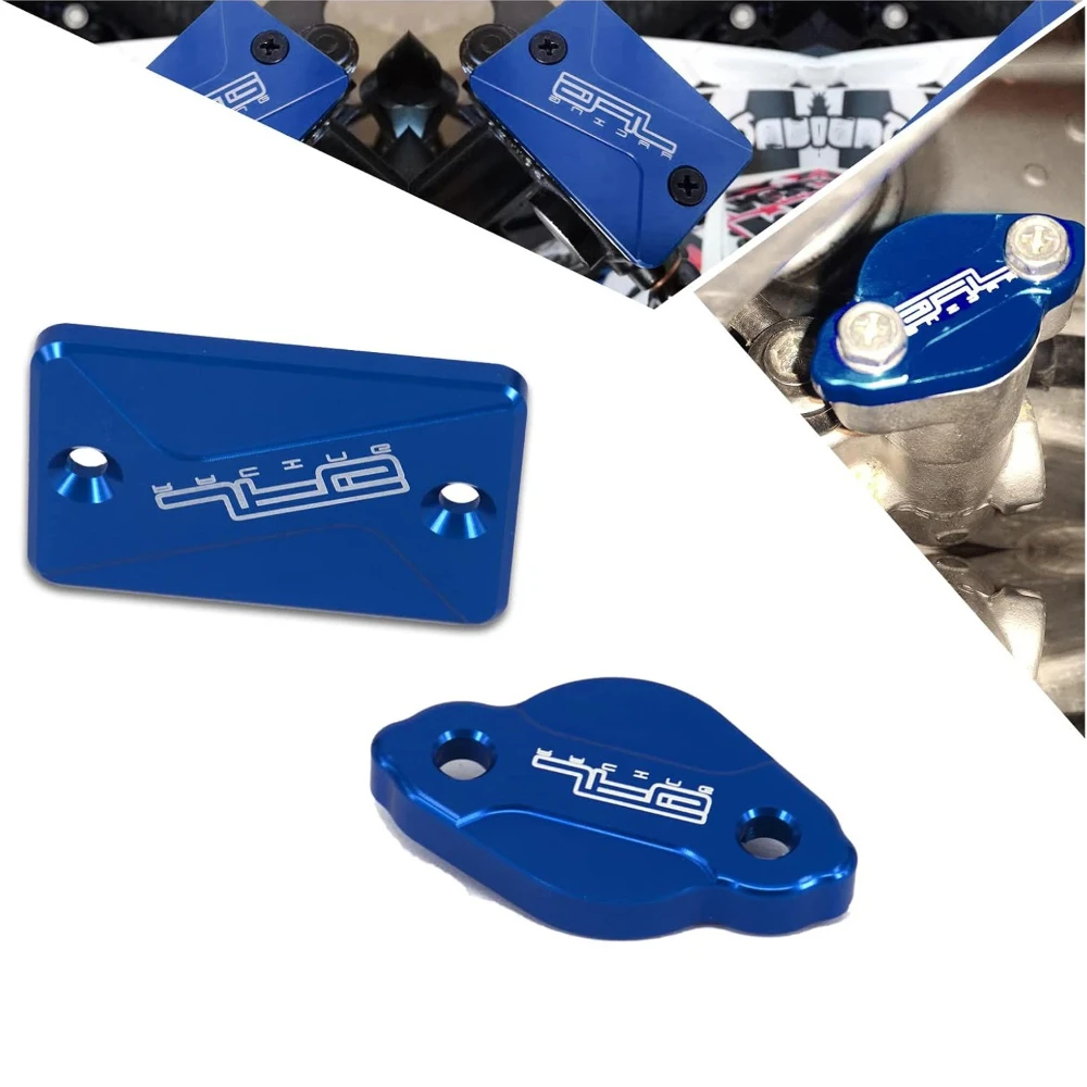 AliExpress JFGRACING Motorcycle Accessories Front Rear Brake Reservoir Cover For YAMAHA YZ125 250 YZ450F 2008-2017 YZ250F YZ250X FX Dirt Bike