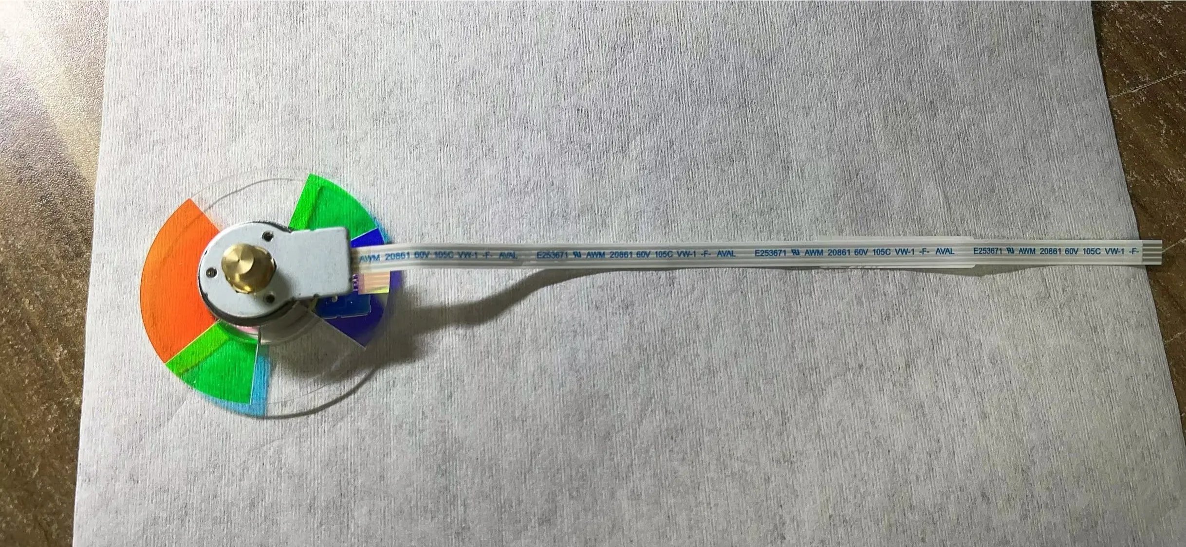 عجلة ألوان BenQ TK850، TK850i، TK860، BK4000M، TK810، SP3810 الأصلية الجديدة