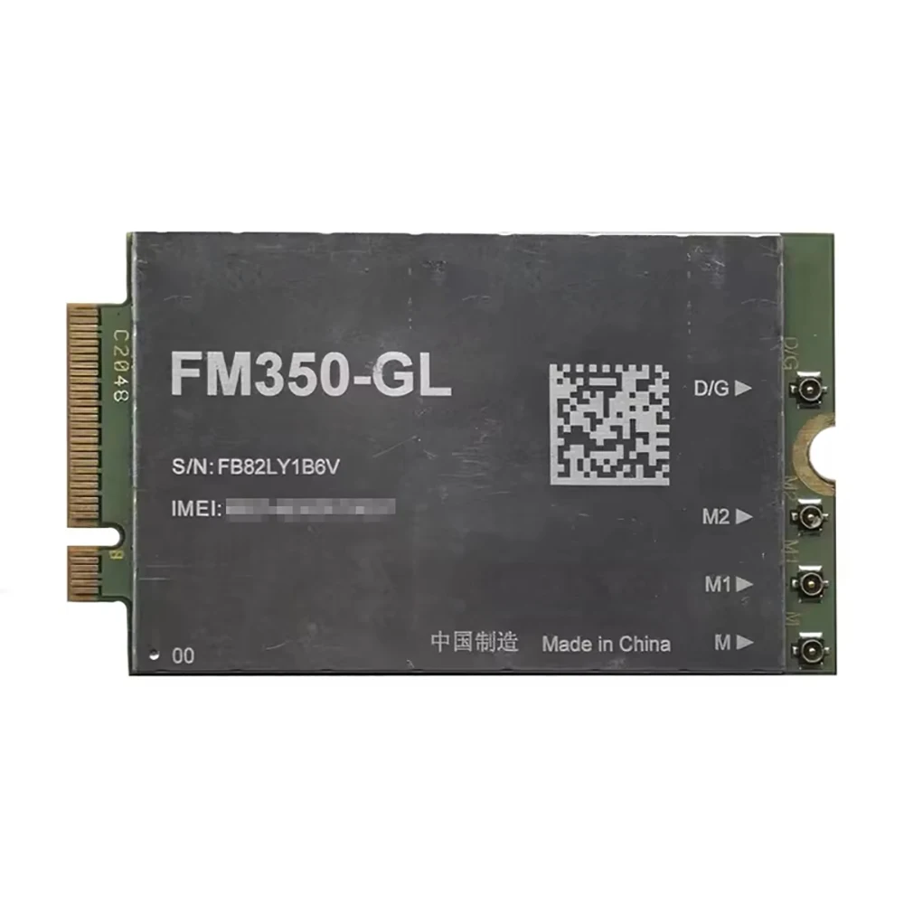

FM350-GL 5G LTE WCDMA M.2 модуль NR Sub6 4,67 Гбит/с для ноутбуков, настольных ПК, планшетов, IoT-шлюзов, роутеров, 4x4 MIMO, GNSS-приемник