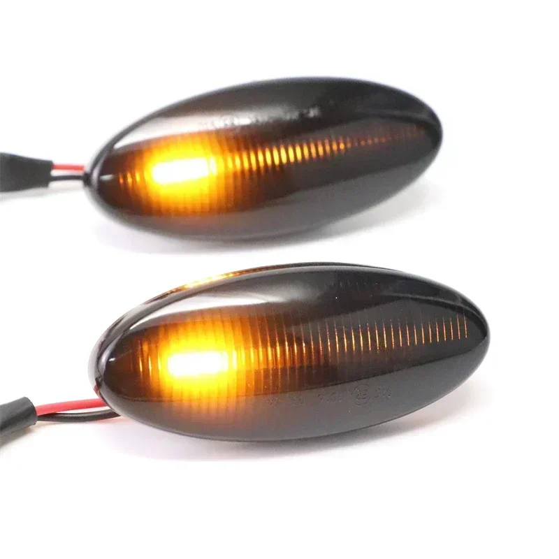 2x LED Dynamic Side Marker Light Turn Signal Light For Opel Vauxhall Vectra B MK1 1995 1996-2002 2003