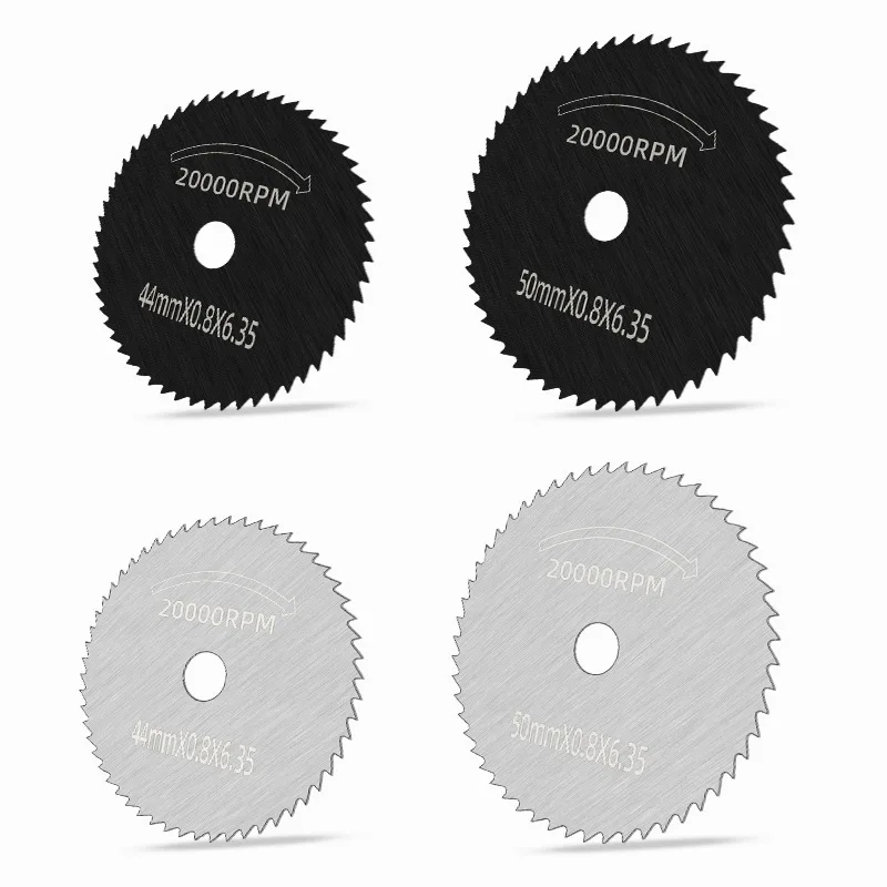 22~50mm 6pcs HSS Circular Saw Blade Rotary Tool For Dremel Metal Cutter Power Tool Set Wood Cutting Discs Drill Mandrel Cutoff