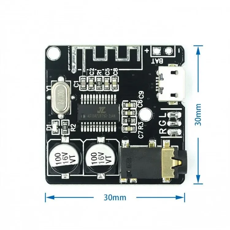 VHM-314 Bluetooth Audio Receiver board Bluetooth 5.0 mp3 lossless decoder board Wireless Stereo Music Module