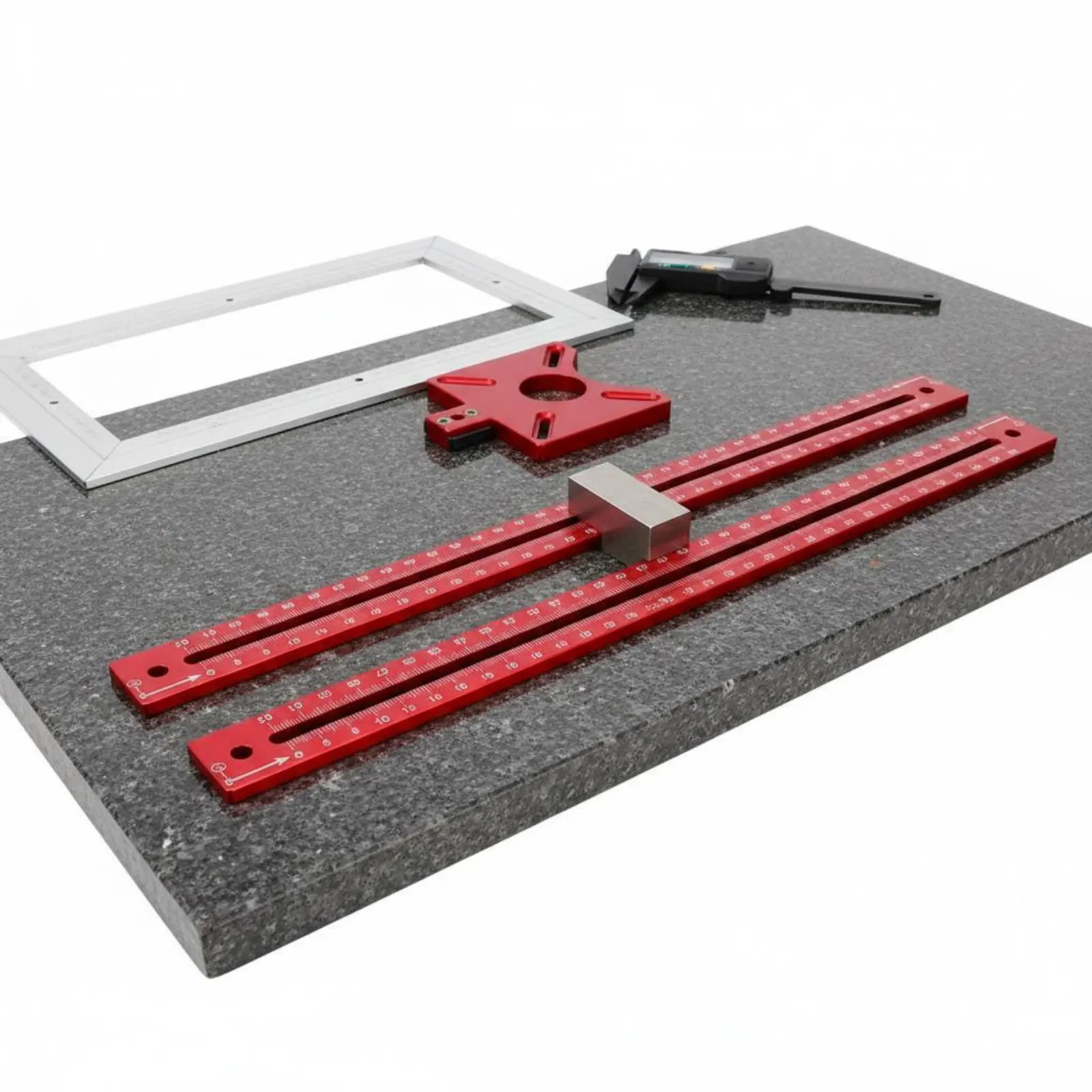 

Aluminum Router Compass Multi-Function Router Circle Cutting Jig Power Tool Accessory Corrosion-Resistant for Woodworkers