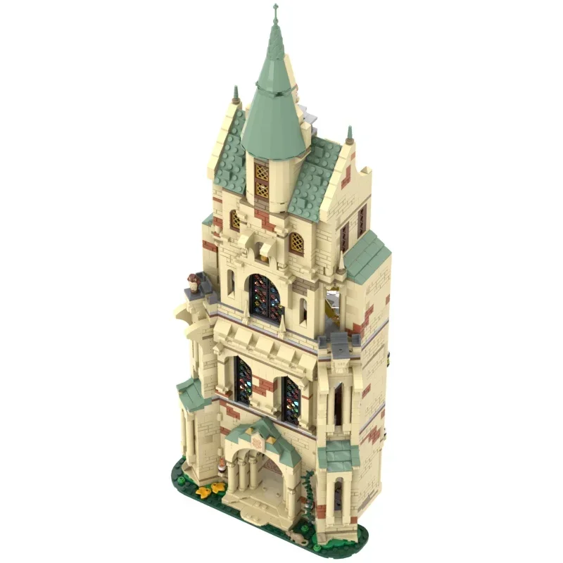 Famous Magical Movies Model Moc Building Bricks School Tower Technology Modular Blocks Gifts Christmas Toys DIY Sets Assembly