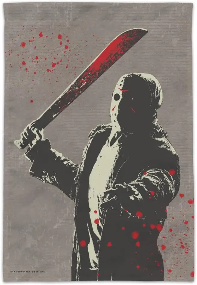 Friday the 13th Jason Character Garden Yard Flag