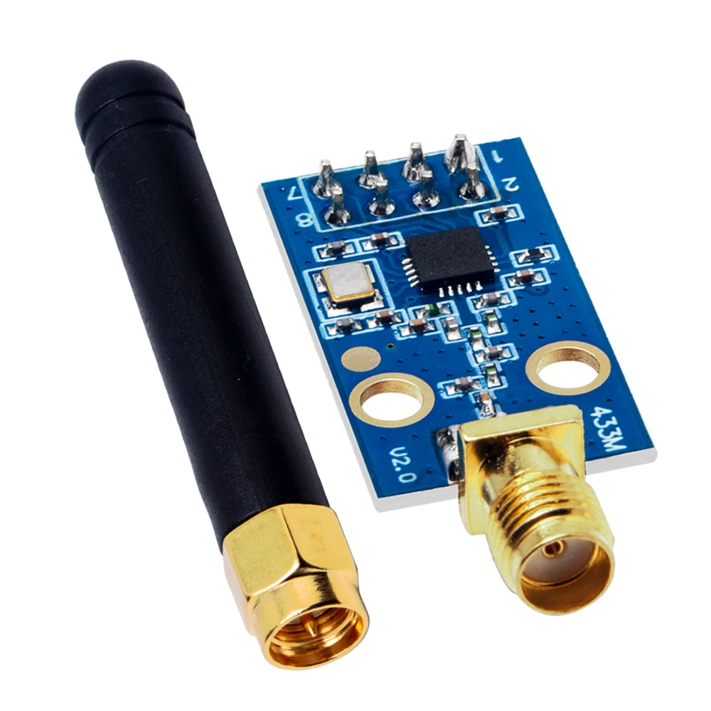 Modulo wireless CC1101 con modulo ricetrasmettitore wireless antenna SMA per Arduino 315/433/868/915MHZ