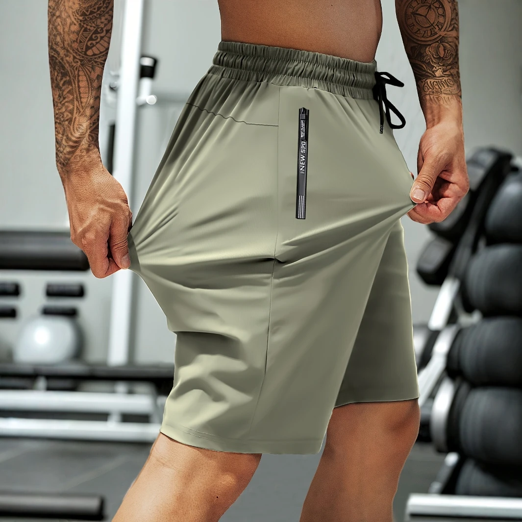 

Men Lightweight Quick-Dry Breathable Gym Shorts for Man Summer Running Workout Sports Training Apparel