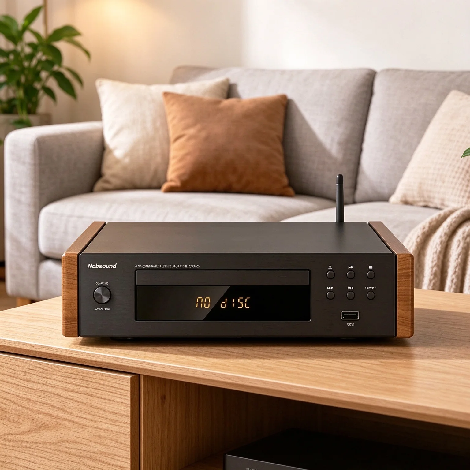 CHN 2027 Nobsound-CD-6 pure CD player disc player bluetooth retro fever hifi lossless decoding