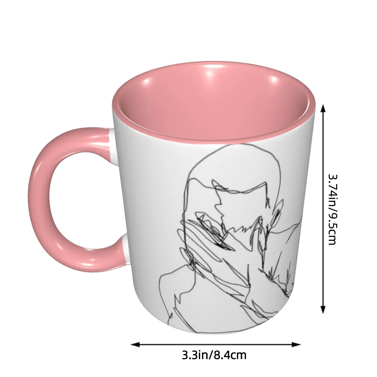 Frank Ocean Blonde Mug Funny Ceramic Coffee Cups Tea Mugs Milk Cup Drinkware Gift for Woman Man DIY Custom