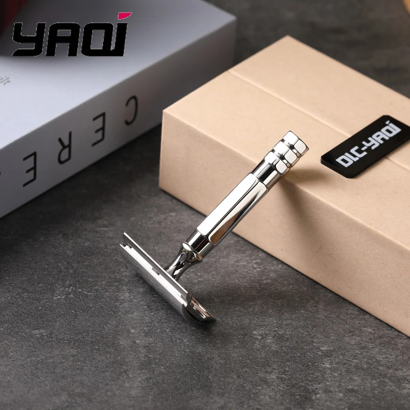 Yaqi 2026 Beard Shaver THOT Stainless Steel Safety Razor Holiday friend gifts and giveaways