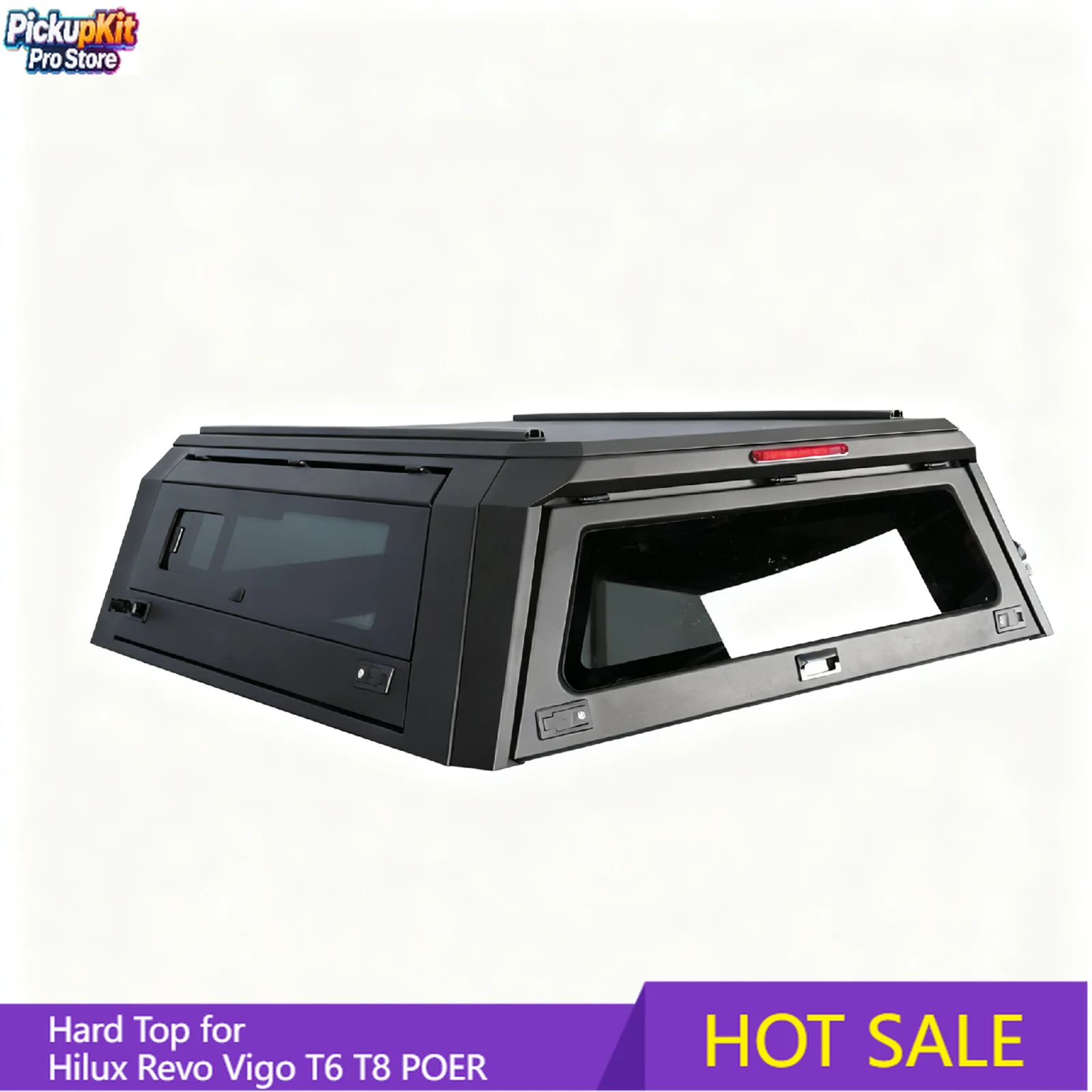 

Кунг-кемпер (жесткий тент) для пикапов 4x4: Hilux Revo, Vigo, T6, T8, POER, а также для кузовов Ute