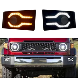 LED Front Bumper Lamp Daytime Running Light  For Toyota Land Cruiser 70 75 76 77 78 79  LC70 LC76 LC78 LC79 2024 Accessories