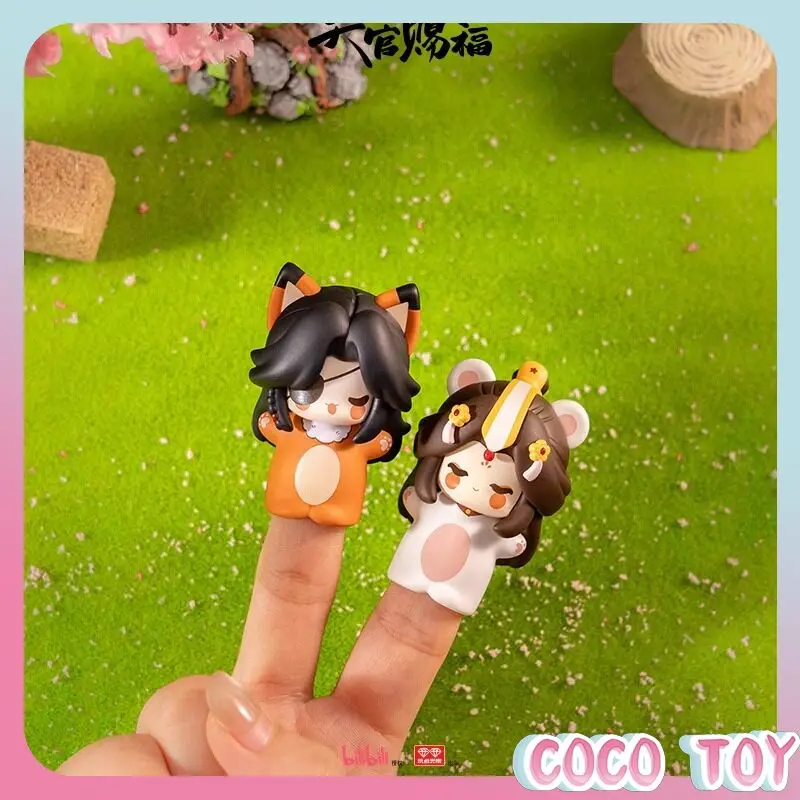 

Play Unlimited Heaven Official's Blessing Finger Puppet Blind Box Hua Cheng Xie Lian Official Trendy Toy Desktop Decor In Stock