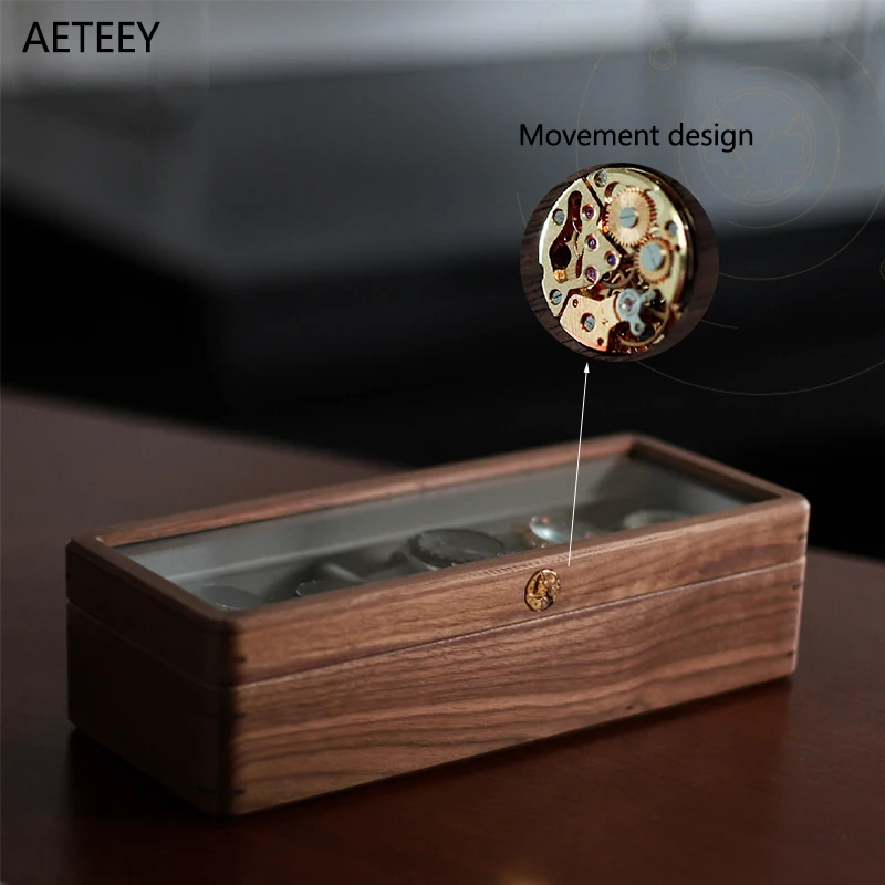 

Special Storage Box for Solid Wood Highgrade Mechanical Watch Display Watch Box Bracelet Household Luxury Wood Customizable Logo