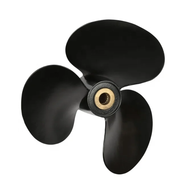 

Black High Performance Aluminum Outboard Propeller for Diesel Engines
