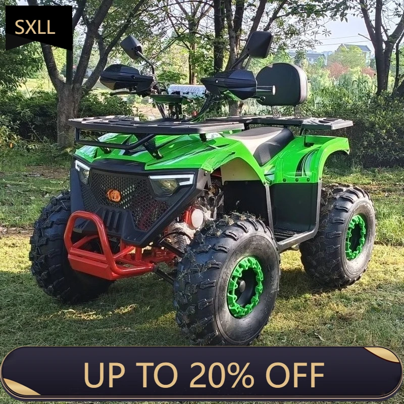 مركبة SXLL 125CC لجميع التضاريس على الطرق الوعرة لمشاهدة معالم المدينة، مناسبة للأطفال والكبار على دراجات نارية ذات 4 عجلات