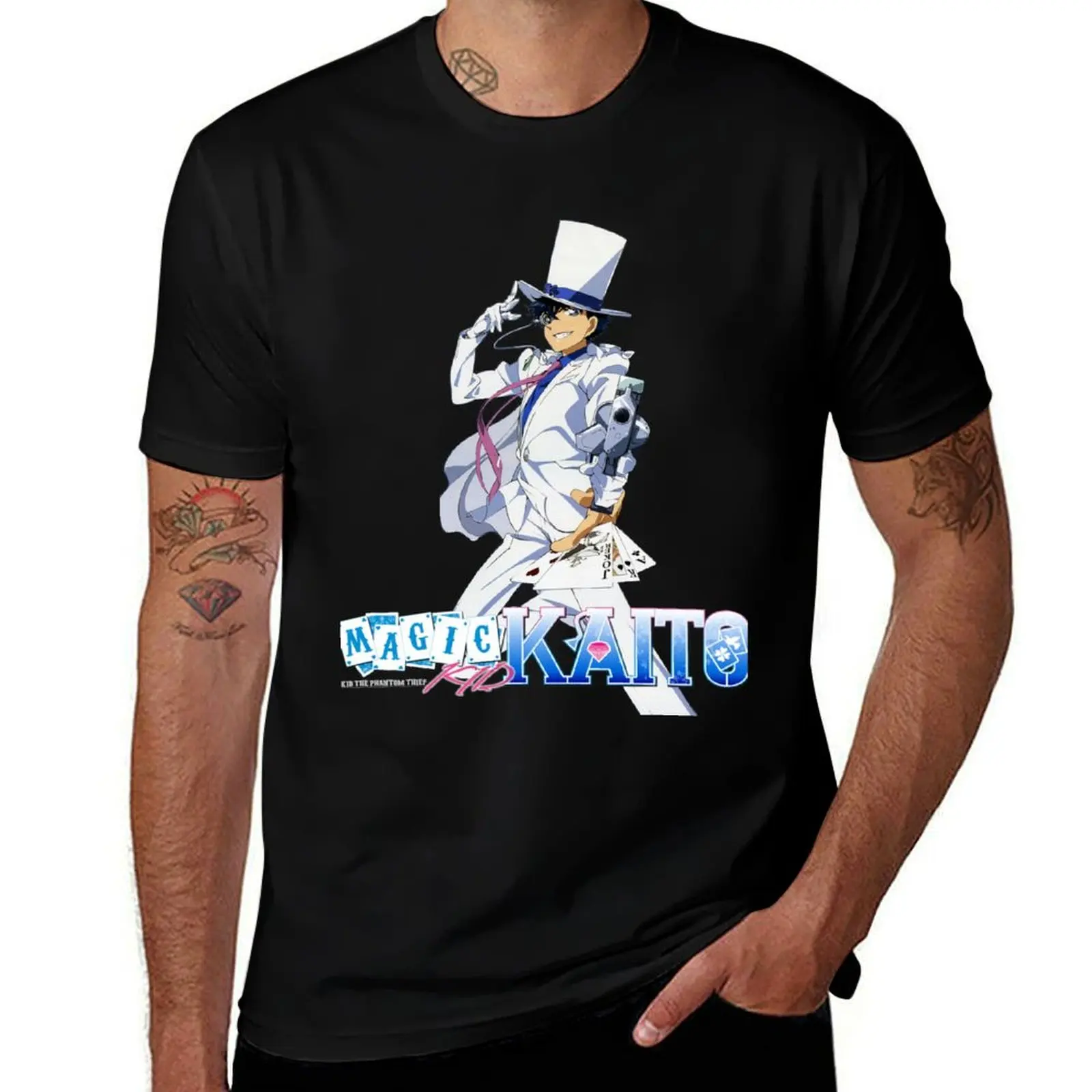 

Kaito Kid Collection T-Shirt summer clothes boys whites graphic t shirts man clothes mens workout shirts