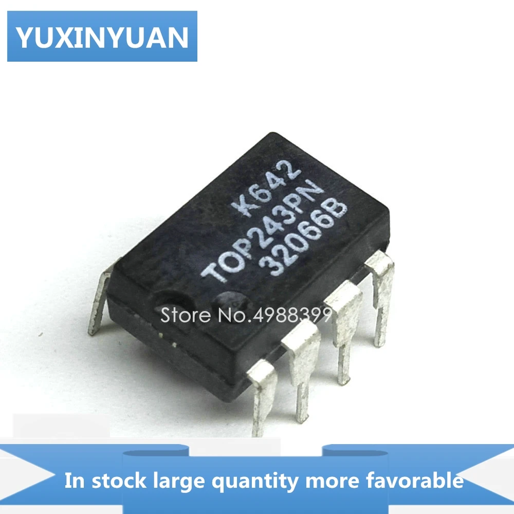 2PCS/LOT TOP243PN TOP243P TOP243  TOP 243PN   243  DIP8 in stock YUXINYUAN