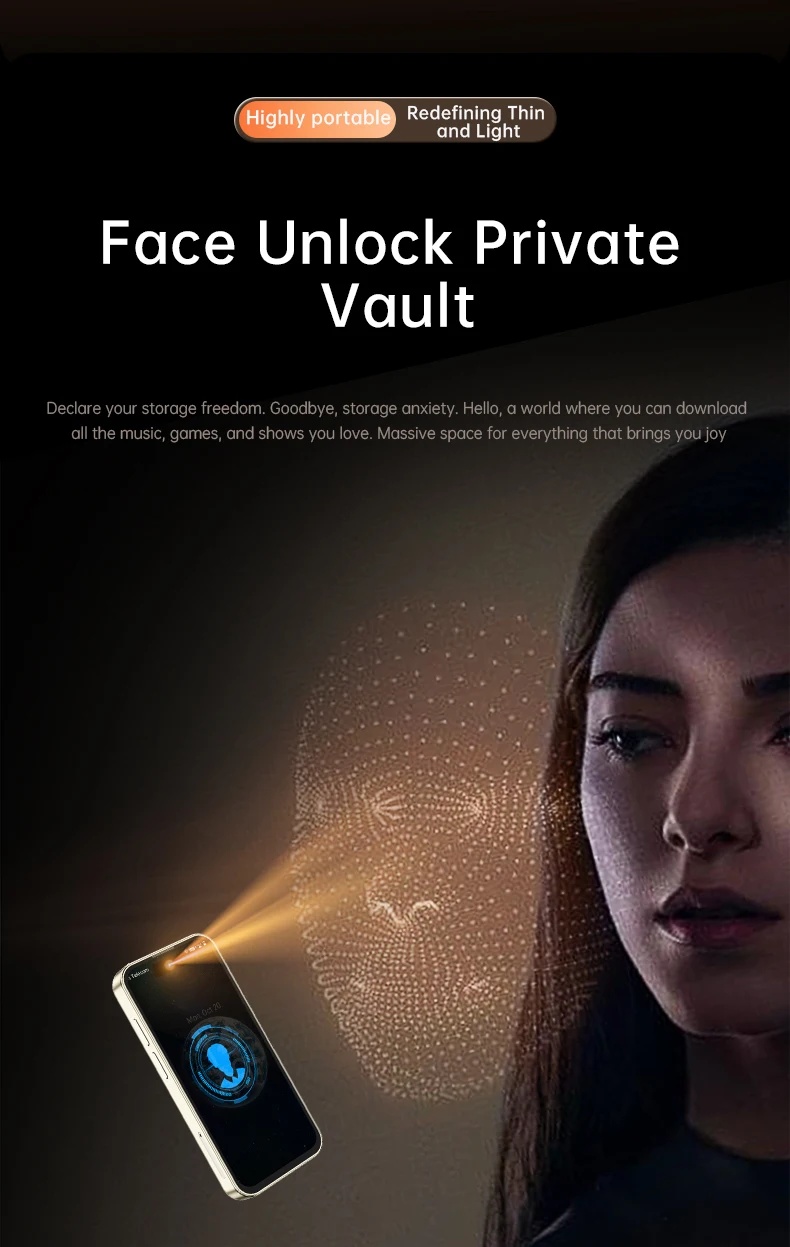 SOYES XS19 Pro Mini Smartphone Android 12 LTE 4G 3.88'' 4GB RAM 64GB ROM Dual SIM 2000mAh Face Unlock Small Mobile Phone