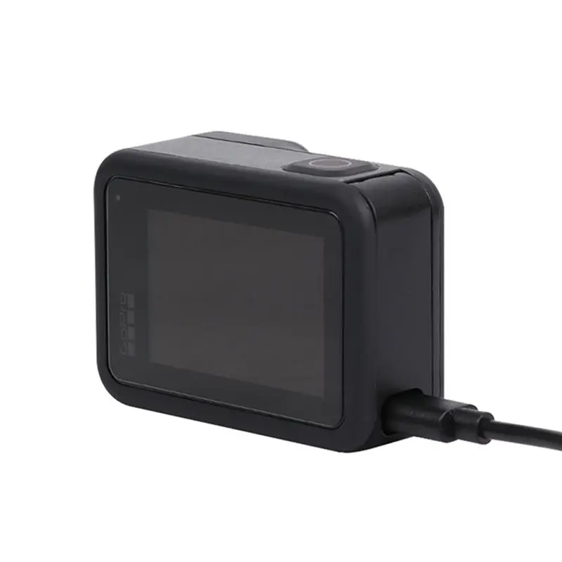 DTB8 2X for GoPro Hero8 Battery Cover Rechargeable Port Design Protective Shell Sports Camera Accessories