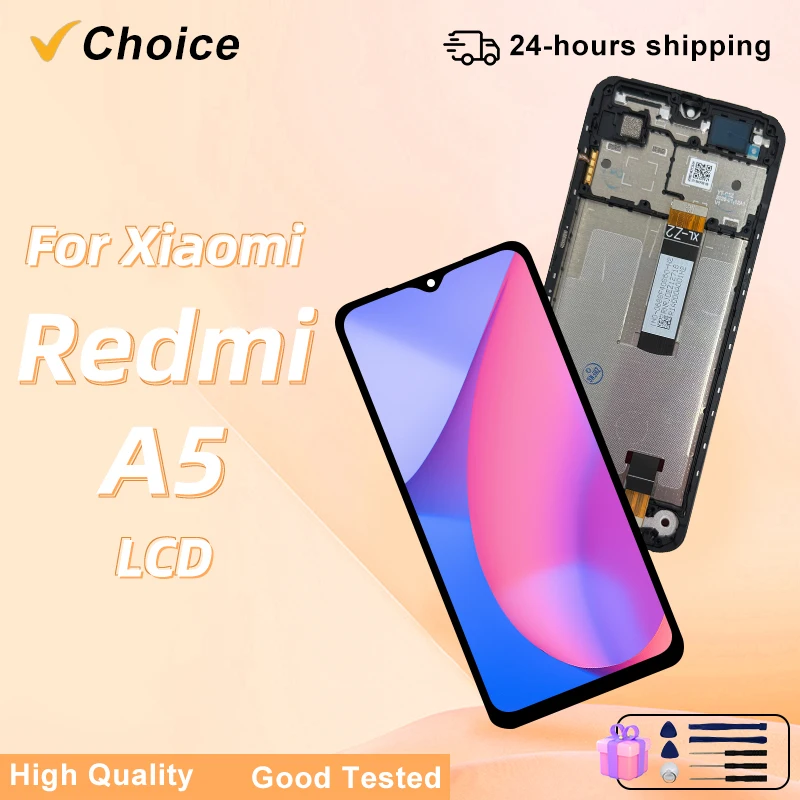 Ips 6.88 "para xiaomi redmi a5 display lcd tela de toque digitador assembléia para poco c71 lcd 25028pc03g peças reposição tela