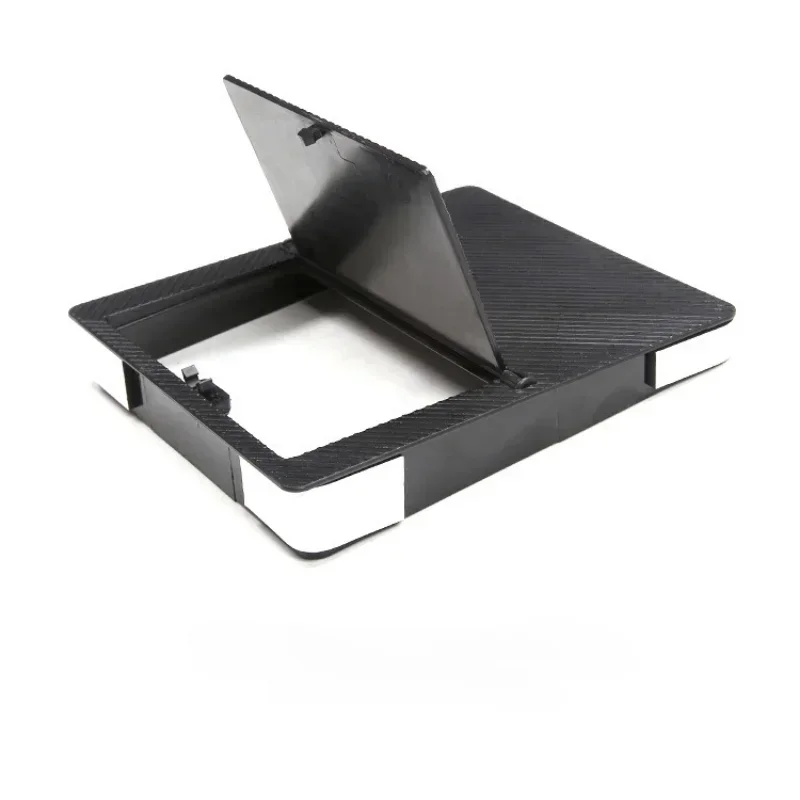 Privacy Storage Box ABS Upgrade Armrest Box Press Hidden Storage Box for Tesla Model 3/Y 2021-2023 Auto Interior Accessories