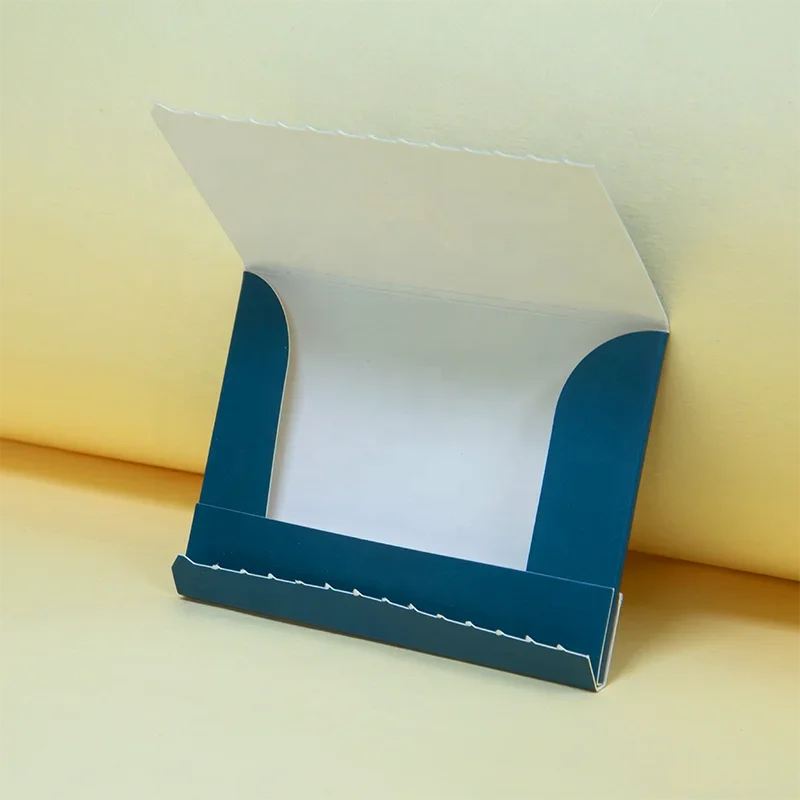 Caja de sobre de embalaje con temática empresarial, tarjeta de regalo de membresía de crédito VIP con impresión de logotipo personalizado