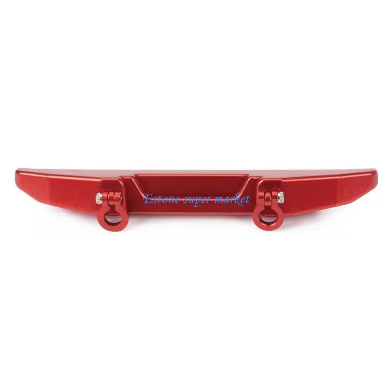 

090B Black RC Crawler Car Rear Bumper for Axial SCX24 AXI00005 Upgrades Parts Solid Aluminum Alloy Construction