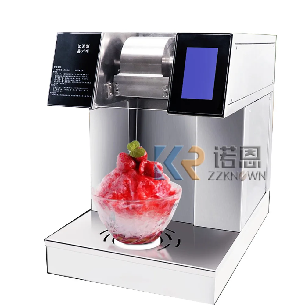 Commercial Price Best Quality Ice Block Shaving Machine Snow Milk Ice Bingsu Machine