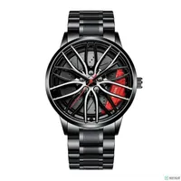 Men's Wheel Quartz Watch Clamp Men's Watches Wheel Fashion Men's Watch