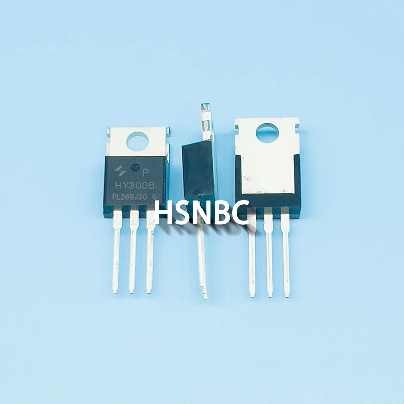 10Pcs/Lot HY3008P HY3008 TO-220 80V 100A MOSFET N-channel Power Transistor 100% New Original